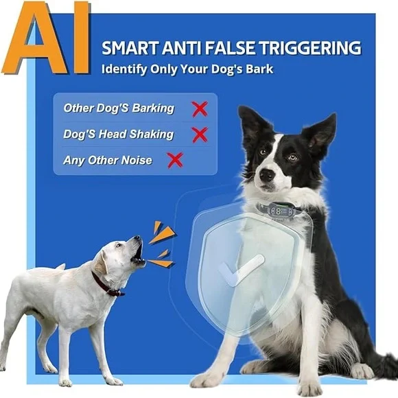 New Bark Collar for Large & Medium Small Dogs - IP67 Waterproof & Rechargeable - Picture 3 of 7